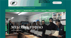 Desktop Screenshot of jfao.org